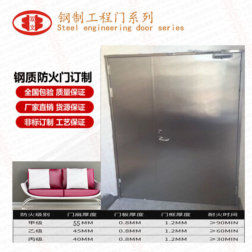 不銹鋼防火門 (10)